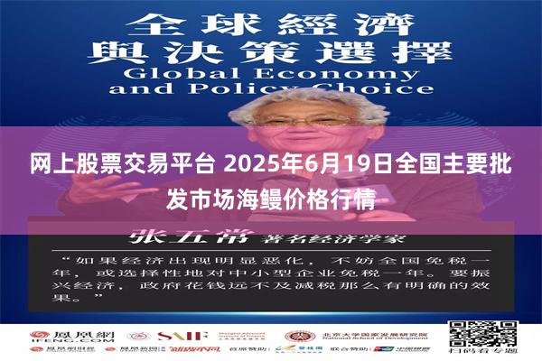 网上股票交易平台 2025年6月19日全国主要批发市场海鳗价格行情