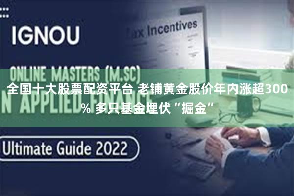 全国十大股票配资平台 老铺黄金股价年内涨超300% 多只基金埋伏“掘金”